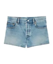 Stonewashed denim shorts 25,26,27,28 light blue