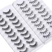 Natural Look Manga Lashes Volume DIY Eyelash Extension Fake Eyelashes