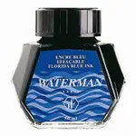 【文具通】WATERMAN 威迪文 瓶裝墨水 50ML 佛羅里達藍 出貨為12瓶裝 可混搭其他色系 WTM-W0110720