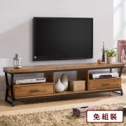 【Homelike】愛葛莎工業風6尺電視櫃