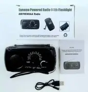 Kaito KA332 - Dynamo Radio With Flashlight AM FM NOAA Weather Radio Hand Crank