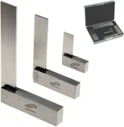 iGaging Long Square Triple Engineers Set - Model 34-246, Alloy Steel Tools
