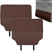 Back Seat Cover for Kids, Back Seat Cover for Kids in Car - 2 Piece Waterproof Car Seat Protector | Vehicle Anti-Tell Mat, Car Accessory
