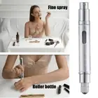 Refillable Perfume Atomizer Bottle Rollerball Two-Headed Sprayer Essential Oil