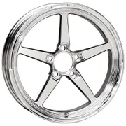 Weld Racing AlumaStar 2.0 1-Piece 15 x 3.5" Wheel Polished Finish 5 x 4.5" Bolt Circle with 2.25" Backspace