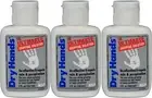 DRY HANDS 2 oz (3 pack) Sport Grip Liquid Powder for Pole Dance, Golf, Tennis