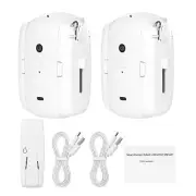 2X Smart Electric Curtain Motor Light Sensor Automatic Curtain Switch Robot F9D9