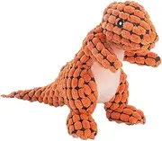 Plush Dinosaur Dog Toy,Interactive Dog Toys - Stuffing Plush Dog Soft Squeak Toys, Tough Dog Toys for Aggressive Chewers Large