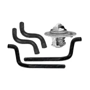 Gates Thermostat + Radiator Hose + Heater Hose Kit for Mitsubishi Pajero NJ NH