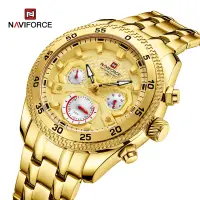在飛比找蝦皮商城優惠-Naviforce 運動手錶頂級品牌豪華軍用男士手錶自動日期