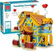 House Building Set - Street View Blocks Toys with Light for Girls Boys Kids Aged 6+, Nice Birthday, Christmas, Children's Day Gift - 2410 Pieces