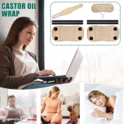 2Pcs Waist Neck Oil Pack Set Washable Reusable Essential Oil Wrap StvJh