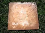 Slate paver mold stepping stone flagstone plastic mould 16" x 16" x 1.5"