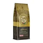 10% Hawaiian Kona Coffee Blend, Hazelnut Flavor, Light Roast, Ground - 8 Ounc...