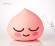 Kakao Friends Peach Silicon Touch Mood light Little Ryan Korean Character