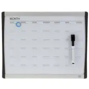 Quartet QTARCHP1114 ARC Magnetic Whiteboard Daily/Weekly Planner Pen 280 X 360MM