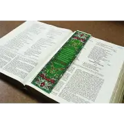 Woven Christmas Bookmark - Immanuel, Isaiah 7:14