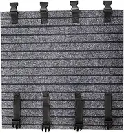 RV Step Cover, RV Stair Treads, Double-Layer Backing Design Non-Slip Deck Pad for Camping Car Travel Mobile Home Long-Term Parking