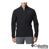 在飛比找PChome24h購物優惠-Columbia 哥倫比亞 男款 - 鈦 防潑半開襟長袖上衣