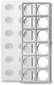 Ravioli Maker Press | Pelmeni Mold, Pierogi Press, Potsticker Meat Pie Dumpling