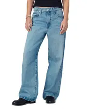 Joe's Jeans The Ryan High Rise Low Slung Baggy Petite Jeans in Boundless