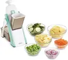 Safe Slice® Mandoline Slicer, Julienne + Dicer for Vegetables, Meal Prep & Mo...