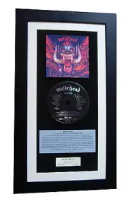 MOTORHEAD Sacrifice CLASSIC CD GALLERY QUALITY FRAMED+EXPRESS GLOBAL SHIPPING