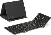 Plugable Foldable Bluetooth Keyboard for iPad, iPhones, Android, and Windows, Full-Size Multi-Device Keyboard, Wireless and Portable with Included Stand (11.5 inches) Upgraded Version of BT-KEY3