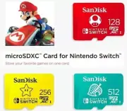 SanDisk Nintendo Switch 2TB 1TB 256GB 128GB Micro SD Card SDXC Memory Card