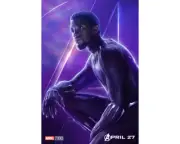Marvel Print Poster Wall Decor "Avengers Infinity War" Film Chadwick Boseman
