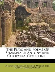 Shakespeare - Plays And Poems Of Shakspeare Antony And Cleopatra. Cy - T9000z