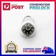 High Security Weatherproof Padlock 40 Digit Dial Combination Lock Safe Travel
