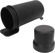 Motorcycle Tool Tube, 125mm Waterproof Motorcycle Universal Off-Road Tool Tube, Storage Box Holder Manual Canister with 4 Rolling Tapes for Off Road Motorcycles, ATV, UTV, Trucks
