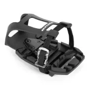 Venzo Shimano SPD-SL Compatible Bike Toe Clips Cage - Adjustable Pedals Adapters