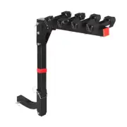 Giantz 4 Bicycle Bike Carrier Rack Car 2" Hitch Mount Foldable Black,Giantz 4 Bi