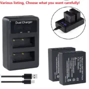 Battery or Charger for Fujifilm NP-W126 NP-W126S XT1 XT2 XT3 XPRO1 XPRO2 X100F