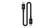 Beats USB‑C to USB‑C Woven Short Cable (20 cm / 8 in.) – Bolt Black