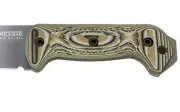 Ka-Bar Knife Unisex-Adult Becker G10 Handle Set BK2VZ, Grey