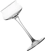 LOPUNER Elegant Martini Glass Goblet Stylish Bar Glass Cup for Safe Steady Design Parties Celebrations Smooth Surface Easy to Clean