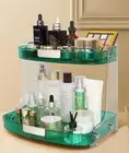 VNIMTI Skincare Organiser 2 Tier, Makeup Organiser Dressing Table, Cosmetics ...