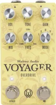 Walrus Audio Voyager MKII Overdrive Pedal - Floral