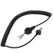 Speaker Mic Hand Microphone Replacement Cable Cord Fit for ICOM Radio Mic HM-152