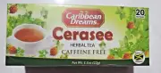 Cerasee Herbal Tea 20 Tea Bags (Pack of 1) by Caribbean Dreams (Bitter Lemon)