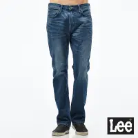 在飛比找Yahoo奇摩購物中心優惠-Lee 男款 743 中腰舒適直筒牛仔褲 藍洗水