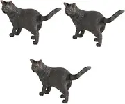 Abaodam Pcs Fake Cat Decor Artificial Cat Model Home Decoration Real Touch Photo Prop