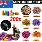 200x For Ceramic Backflow Waterfall Smoke Incense Burner Censer Incense Cones