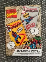 WILLIAM-SONOMA MARVEL COMICS COOKIE CUTTERS NEW IN BOX