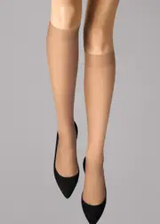 Wolford Individual 10 Denier Knee-high Socks - Cosmetic - M M