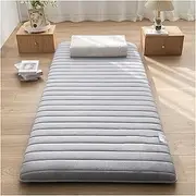 Mattress, Foldable Breathable Latex Soft Mattress Memory Foam Thick Futon Tatami Student Dormitory Single Double Mattress (Color : C, Size : 1.2x2m)