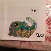 Vintage Pokemon Holographic Sticker Caterpie New 2"